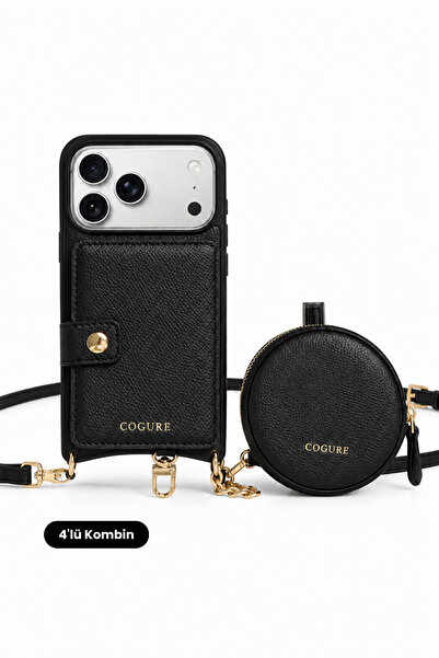 Cogure Hera iPhone 18 Pro Max / 17 Pro Max Uyumlu Yuvarlak & MagSafe Cüzdan, ...