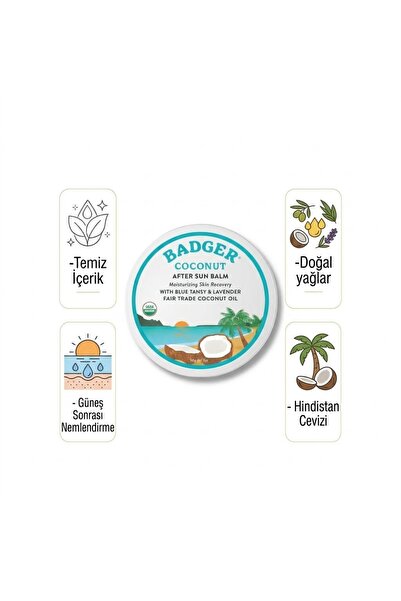 Badger Organik Güneş Sonrası Krem