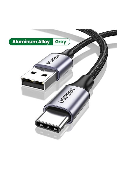 Ugreen 1m Fashion Metal Grey 3A Fast Charging Cable Suitable For iPad Samsung...