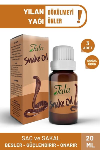 Tala Yılan Yağı 20 ml 3 Adet