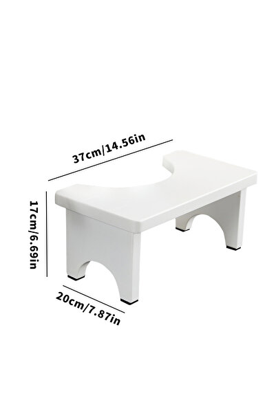 Choice DL121B Sturdy Portable Bamboo Toilet Squat Stool for Adults,Wide and S...