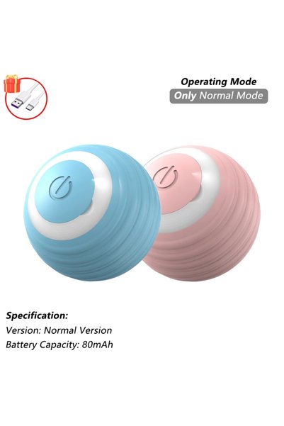 Choice7 Blue Pink Normal iLMH Indoor Interactive Birds Toy for Cat Chasing Te...