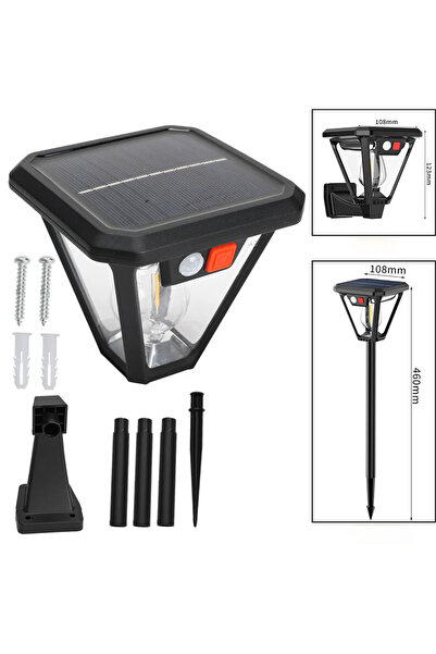 Choice Dual-Purp Solar Lamp Solar Motion Sensor Light Outdoor LED Waterproof ...