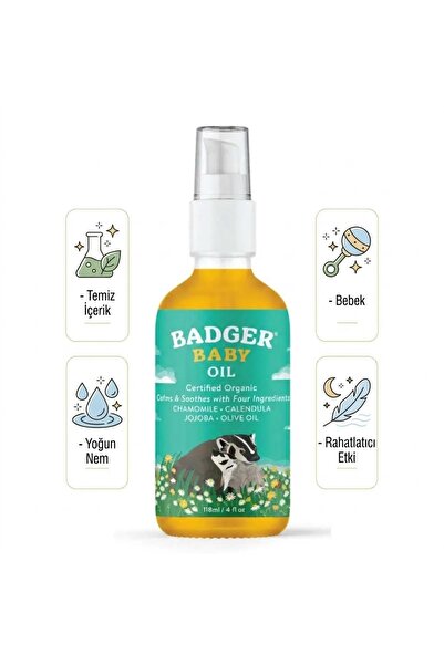 Badger Baby Oil 118 ml