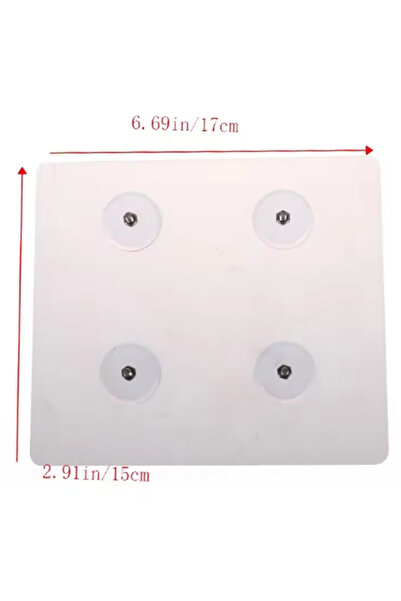 Choice1 شريط لاصق 15 × 17 سم لحامل شاشة LCD LED المكتبي مع ذراع تمديد محول VESA