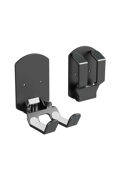 Choice Black foldable Universal Headphone Stand Adhesive Plastic Wall Mount H...