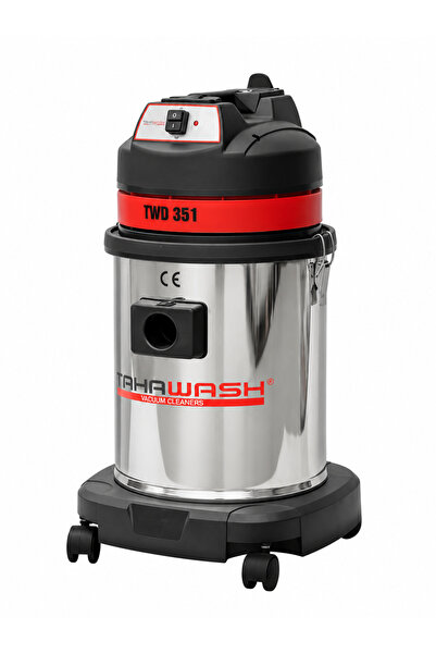 TAHAWASH Profesyonel Sanayi Tipi Full Set Tek Motorlu 35 Litre Süpürge - TWD-351