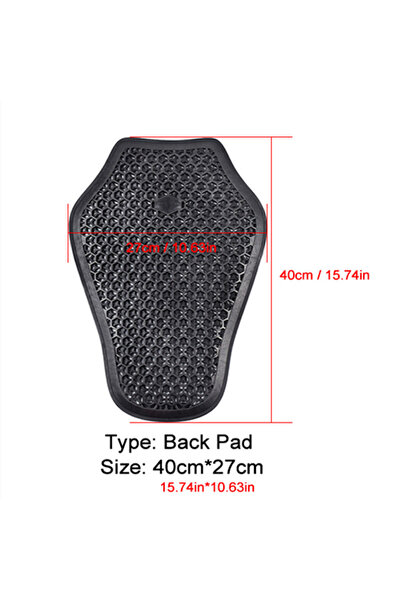 Choice CE Back Pads CE Motorcycle Back Protector Jackets Insert Back Protecto...