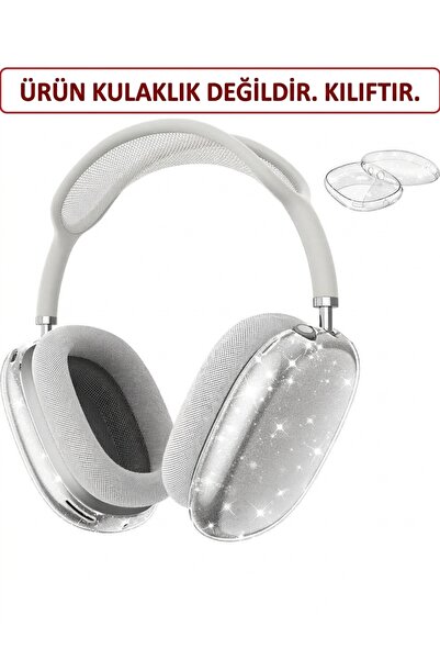 m.tk moveteck Airpods Max ile Uyumlu Yumuşak TPU Koruyucu Renkli Şeffaf Silik...