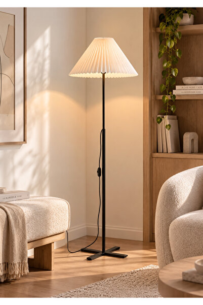 HOMİNG Toledo Lambader Pileli Umbrella Kumaş Başlık 241948
