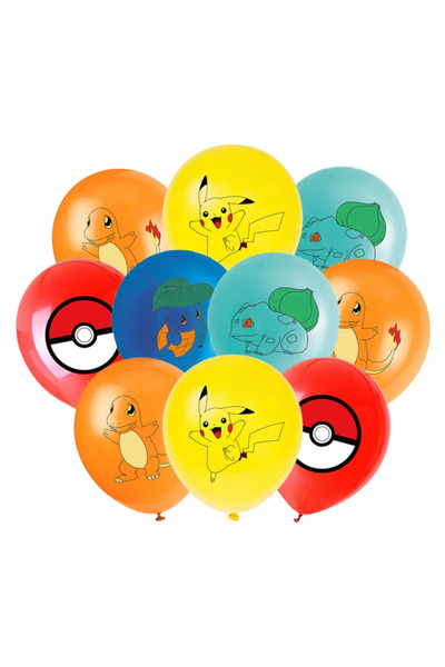 Choice3 20pcs 12INCH mixed 10/20pcs Pokemon Latex Balloons Birthday Party Sup...