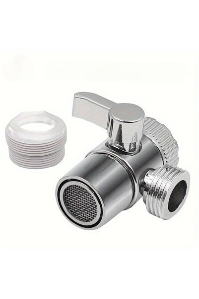 Choice Plastic M22/M24 Switch Faucet Adapter Kitchen Sink Splitter Diverter V...