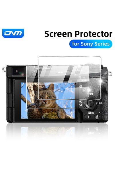 Choice6 A7II A7III A9 A9II 2PCS Tempered Glass for Sony A7II A7III A7IV A7C2 ...
