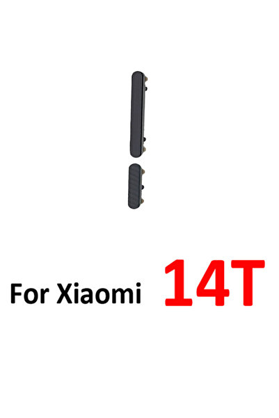 Choice13 Black Button For Xiaomi MI 14T Phone Power Volume Button New On Off ...