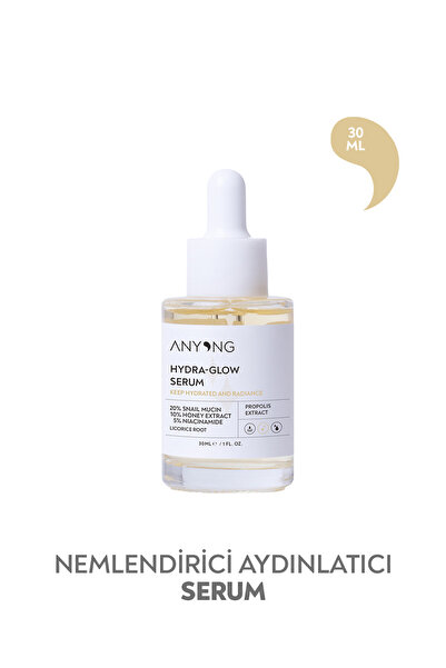 Anyong Nemlendirici, Aydınlatıcı, Yatıştırıcı, Canlandırıcı Serum 30 ML (SALY...