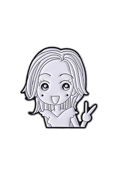 Choice4 QHXZ3766 Anime Girls Collections Enamel Pins Cartoon Manga Character ...