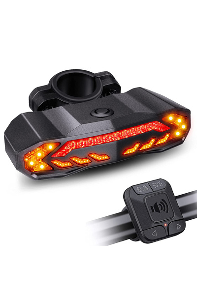 Choice A 1 Set Taillight Extractme Bicycle Rear Light Alarm Waterproof Rechar...