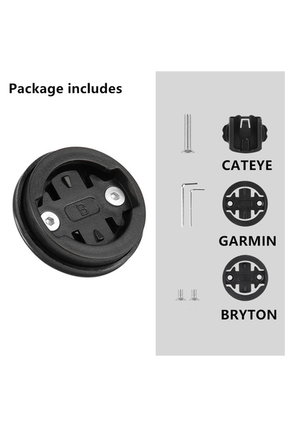Choice black BKPTX Top Cap Computer Holder MTB Road Bike Stem For Garmin/Bryt...