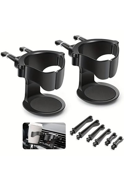 Choice1 2pcs Car Air Vent Drink Cup Bottle Holder Auto Drink Rack Stand for W...