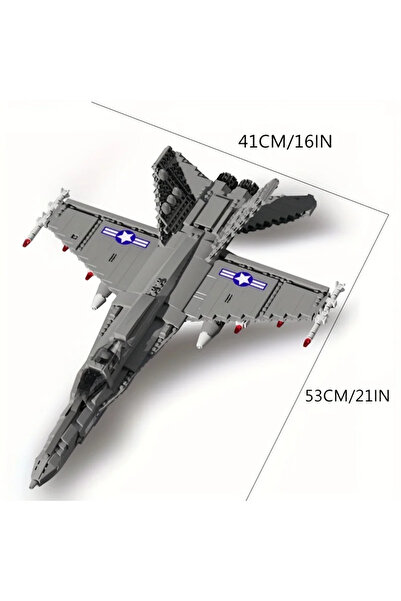 choice2 F-18 Hornet Aircraft Series F22 Fighter Building Blocks Model Famous ...