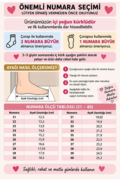Eymen kids Erkek kız çocuk kahverengi içi kürklü bot ayyakabı(dar kalıptır bi...