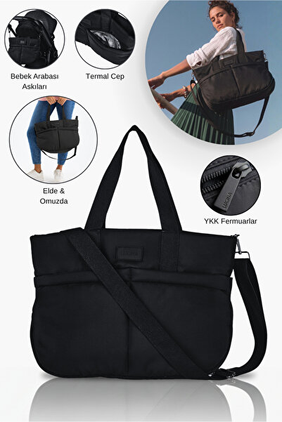 Lucina Pera Mother Baby Thermal Care & Multi-Purpose Tote Sports Bag