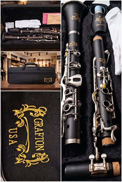 GRAFTON U.S.A. GCL300 Sol Klarnet, 4 Yüzük (Rahat Çalım), Tombul Varil (Tok v...