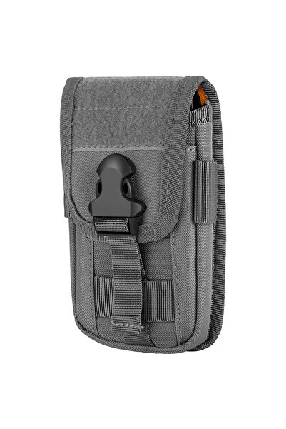 Choice Grey Tactical MOLLE Phone Pouch & Card Holder EDC Utility Waist Bag Sm...
