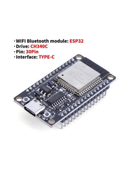 Choice3 لوحة تطوير ESP32 من النوع C، وحدة واي فاي + بلوتوث، وحدة NodeMCU ثنائ...