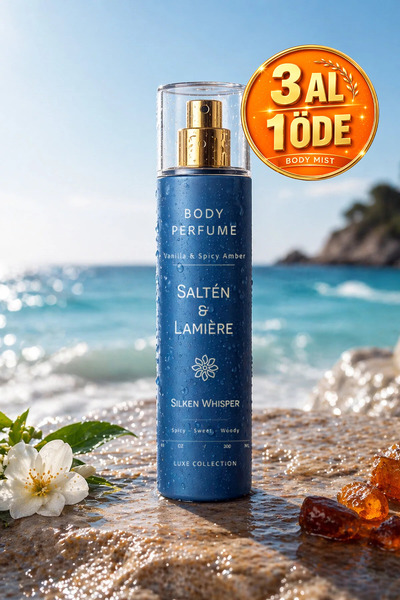 Salten Lamıere Vanilyalı Body Mist Vücut Spreyi 200 ml – Amber, Baharatlı ve ...