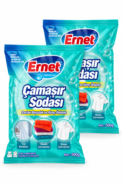 Ernet Çamaşır Sodası 500 G 2'li