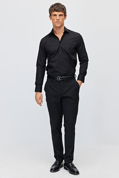 PAULMARK Men's classic fabric pants