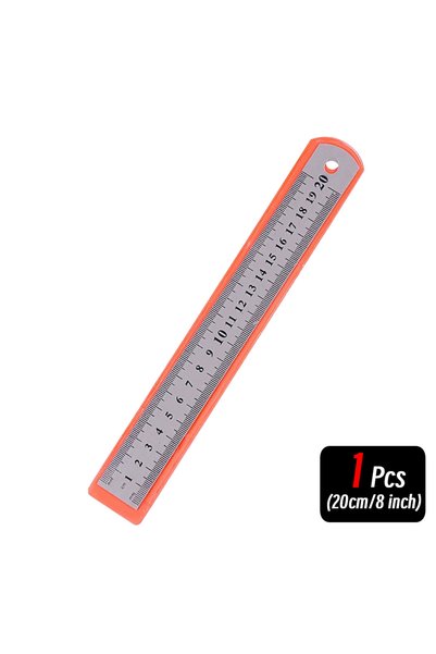 Choice10 1pcs 20cm 10P 15-30cm Stainless Steel Metal Straight Ruler Precision...
