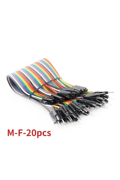 Choice M-F-20pin 20Pin 30cm Jumper Wire Dupont Line Male To Male/Female To Ma...