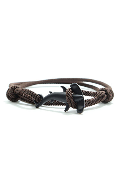 Choice Brown Noter Fashion Mens Bracelet Handmade Adjustable Marine Animals S...