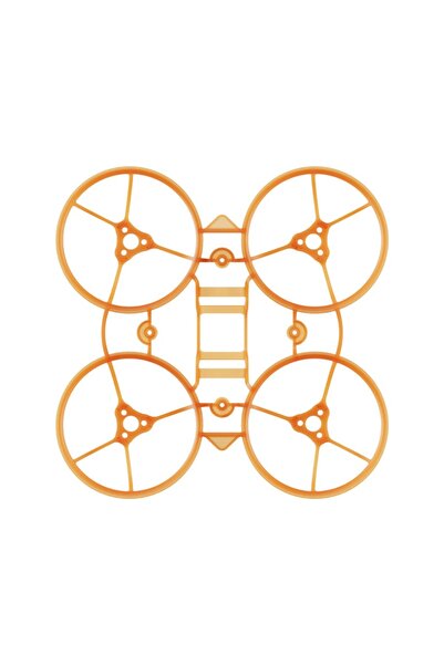 Choice طقم إطار BETAFPV Air65 II 65mm 1S Brushless Whoop برتقالي شفاف لطائرة ...
