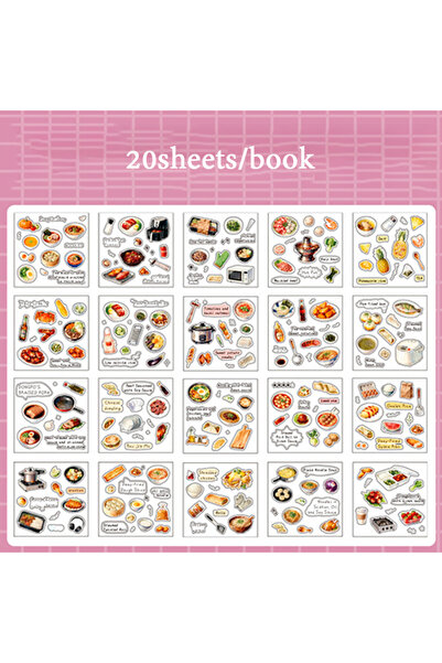 choice2 S30681-4 Mr. Paper 20 قطعة كتاب ملصقات بيت أوف لايت - مستلزمات دفتر ي...