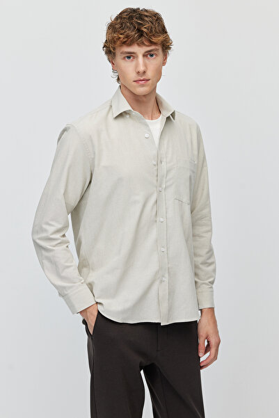 PAULMARK Men's Regular Fit Single Pocket Shirt