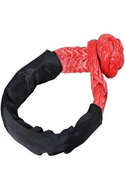 choice2 Red Synthetic Fiber Soft Shackle for Vehicle Recovery Off Road Towing...