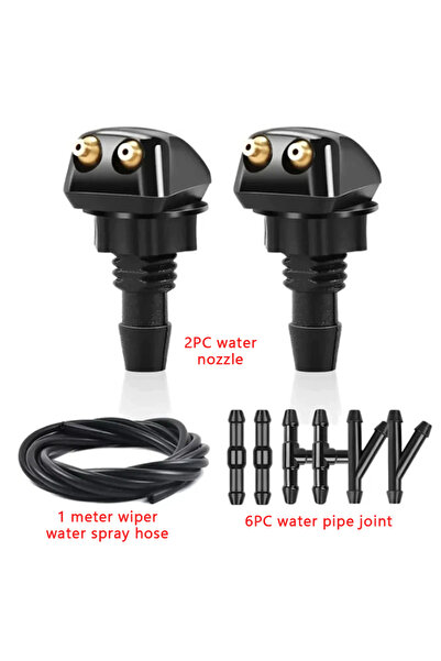Choice 1m-set SEAMETAL 9pcs Universal Car Windshield Washer Hose Wiper Blade ...
