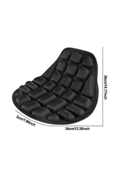 Choice A01 Black SEAMETAL Motorcycles Seat Cover Cushion Black EVA Foam Soft ...