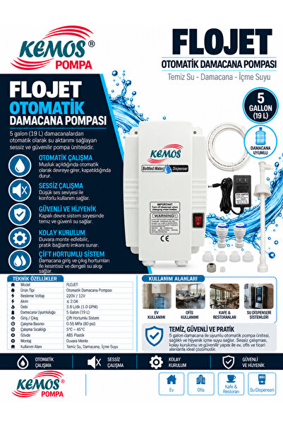 Vestel Flojet Buzdolabı, Sebil Ve Su Pompası (bottled Water Dispensing System)