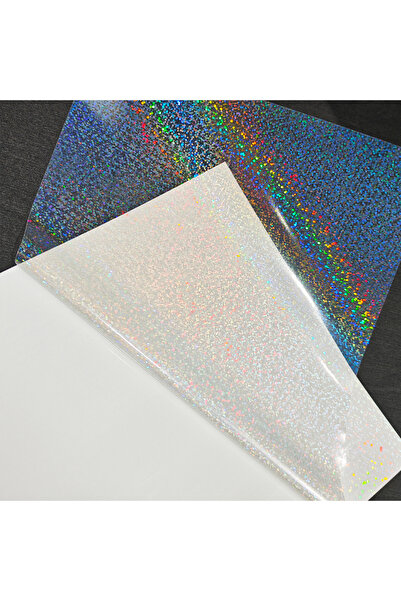 Choice 2.9 x 4.1IN Dots 50pcs Holographic Sticker Paper 2.9 X 4.1 Inch Clear ...