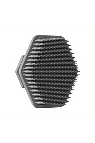 Choice GRAY Silicone Facial Cleaning Brush Scrubber Silicone Miniature Face D...