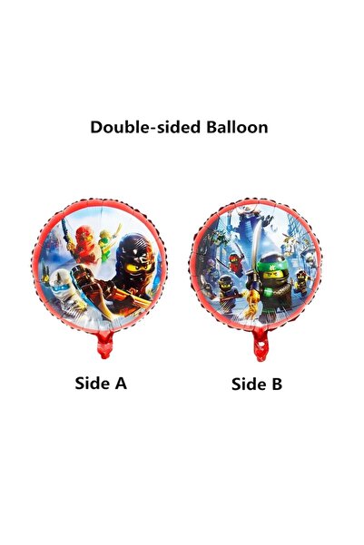 Choice 18inch 2pc 18inch A 2pcs 18inch Round The New Ninja Balloon Aluminum H...