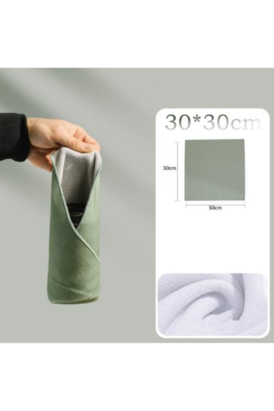 Choice green Folding Cloth Self-Adhesive Camera Storage Bag: Plush, Anti-Scra...