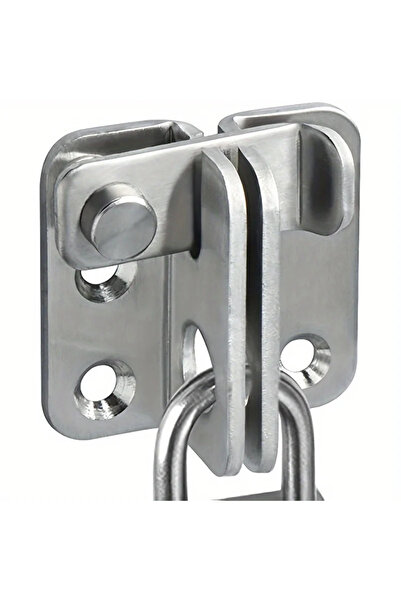 Choice Silver 1pc Flip Latch Gate Latches Slide Bolt Latch Safety Door Lock C...
