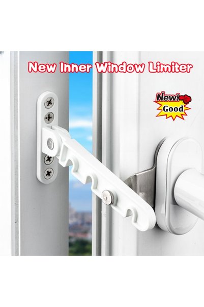 Choice New Inner Window Limiter Latch Position Stopper Casement Wind Brace Ho...