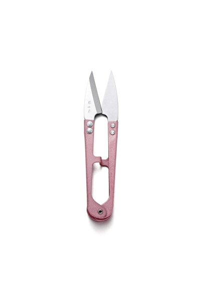 Choice Pink 1Pcs Multicolor Trimming Sewing Scissors U Shape Clippers Yarn St...
