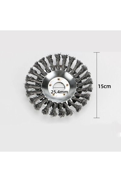 Choice1 6 inch New 6/10 Inch Steel Grasss Trimmer Head Brushcutter Wire Debro...